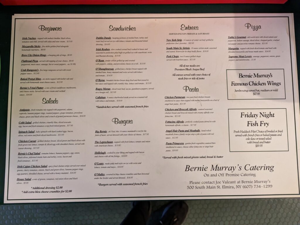 Bernie Murray\\\\\\\\\\\\\\\\\\\\\\\\\\\\\\\\\\\\\\\\\\\\\\\\\\\\\\\\\\\\\\\'s Menu 1